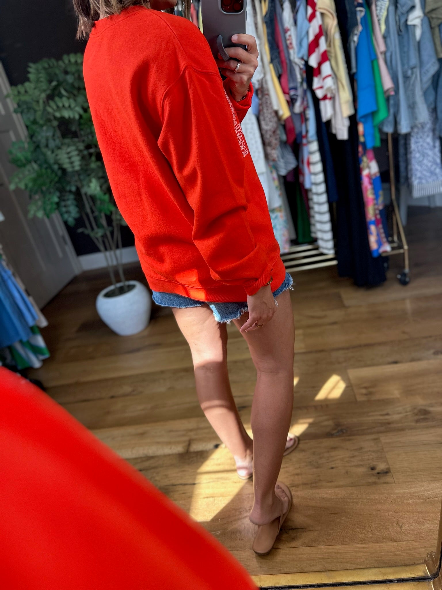 Z Supply Love USA Sweatshirt-Sweaters-Z Supply-Anna Kaytes Boutique, Women's Fashion Boutique in Grinnell, Iowa