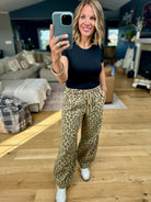 Wild At Heart Leopard Print Pants-Blu Pepper-Anna Kaytes Boutique, Women's Fashion Boutique in Grinnell, Iowa