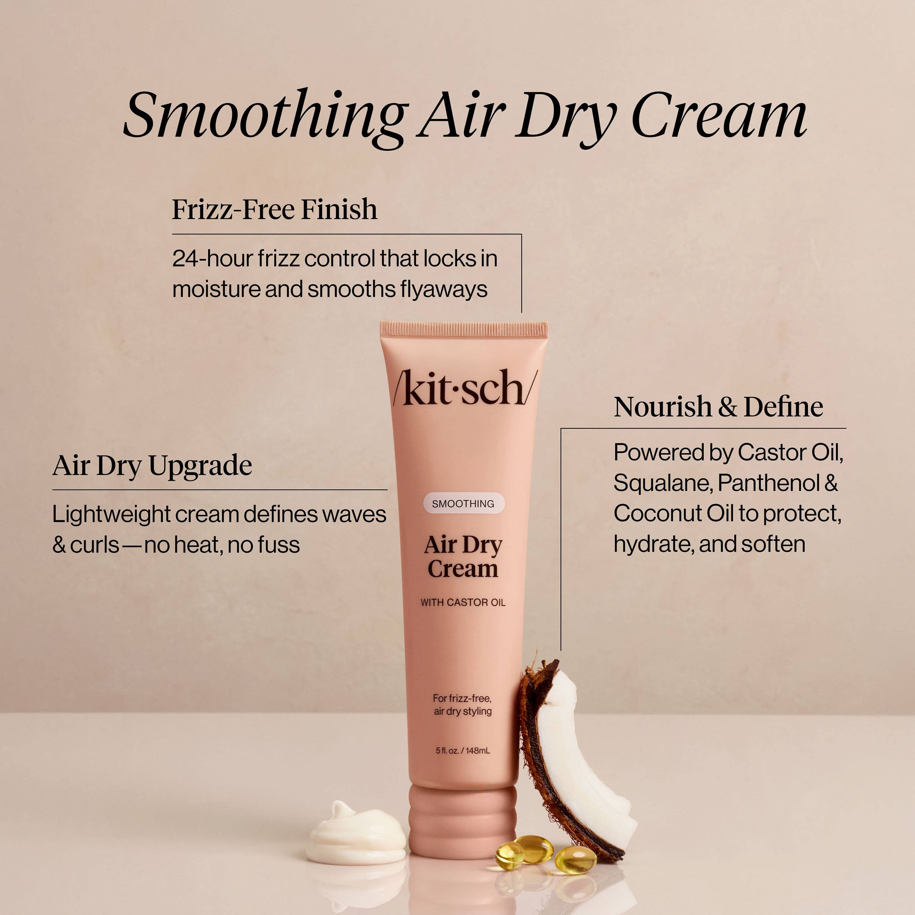 Smoothing Air Dry Cream-KITSCH-Anna Kaytes Boutique, Women's Fashion Boutique in Grinnell, Iowa
