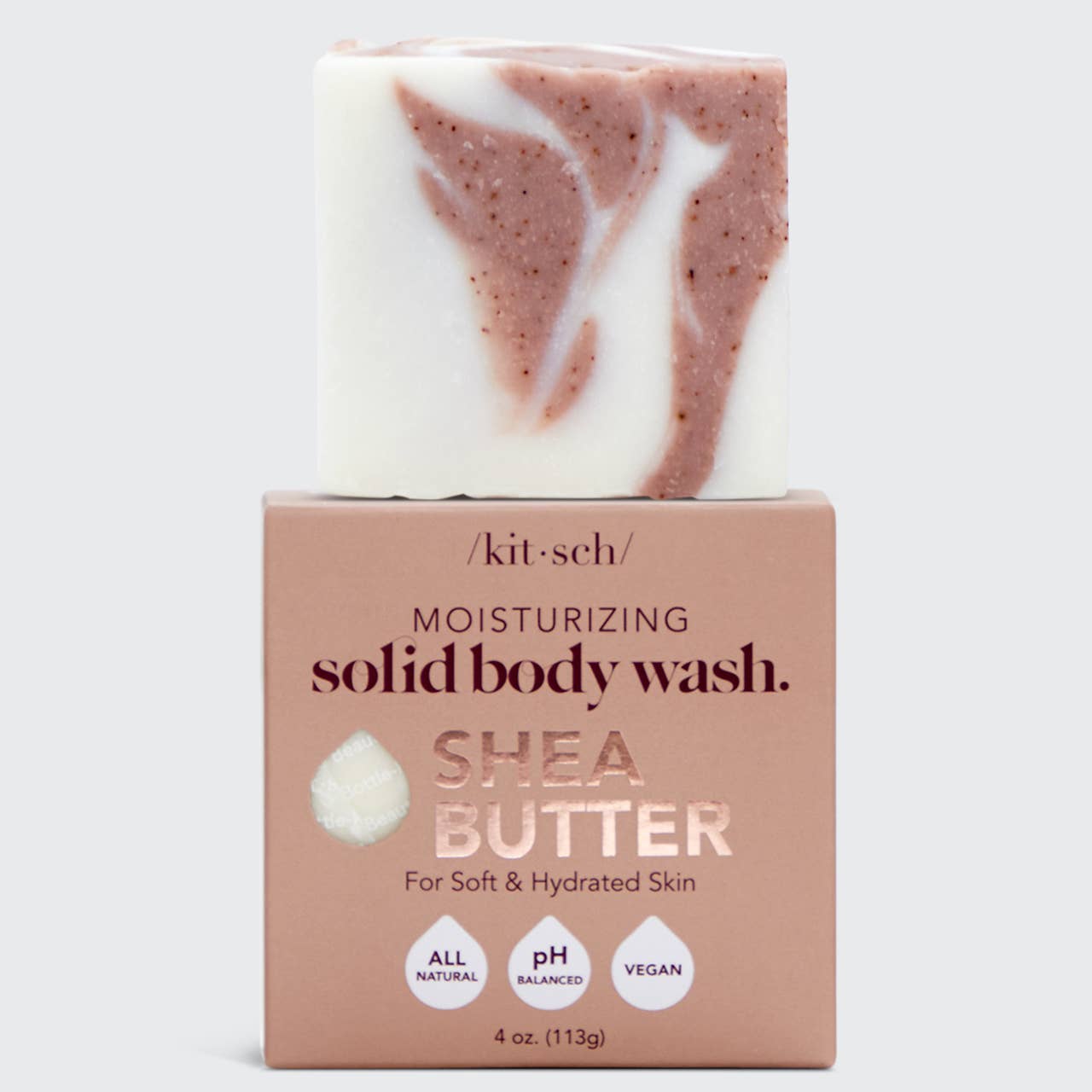 Shea Butter Solid Body Wash Bar-Hair Accessories-KITSCH-Anna Kaytes Boutique, Women's Fashion Boutique in Grinnell, Iowa