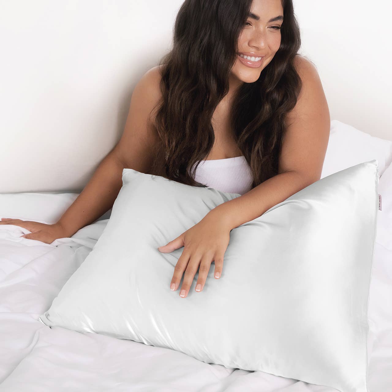 Satin King Pillowcase - Ivory-Hair Accessories-KITSCH-Anna Kaytes Boutique, Women's Fashion Boutique in Grinnell, Iowa