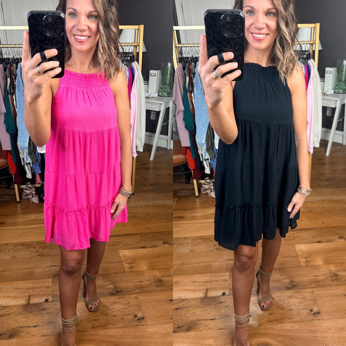 Tried & True Tiered Dress With Smocked Detail - Multiple Options