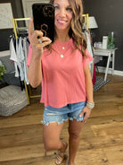 The Taylor Boxy Crop Crew Tee - Multiple Options-Short Sleeves-Wasabi & Mint WMT2538-Anna Kaytes Boutique, Women's Fashion Boutique in Grinnell, Iowa