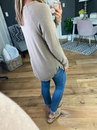 Above All Else Lightweight Longsleeve Sweater With Scoop Hem Detail - Multiple Options-Sweaters-First Love T3414-Anna Kaytes Boutique, Women's Fashion Boutique in Grinnell, Iowa