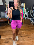 Everyday Summer Pocket Short With Elastic Waist Detail - Multiple Options-Shorts-Mono B-Anna Kaytes Boutique, Women's Fashion Boutique in Grinnell, Iowa