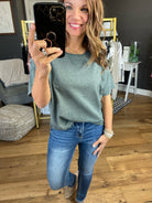 Saying Something Raw Hem Heathered Tee - Multiple Options-Short Sleeves-Wishlist WL20-4703-Anna Kaytes Boutique, Women's Fashion Boutique in Grinnell, Iowa