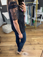 After Hours Lace Detail Top - Multiple Options-Sleeveless-Andree By Unit 18537-Anna Kaytes Boutique, Women's Fashion Boutique in Grinnell, Iowa