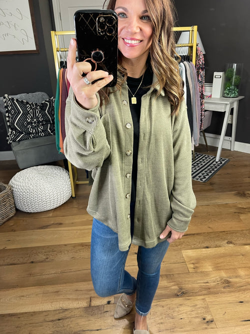 Anything For You Corded Shacket - Multiple Options-Wishlist-Anna Kaytes Boutique, Women's Fashion Boutique in Grinnell, Iowa