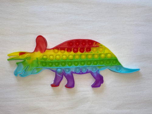 Mystery Multicolored Dinosaur Pop-Its