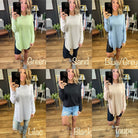 Just A Chance Scoop Hem Longsleeve Top - Multiple Options-Long Sleeves-Mono B-Anna Kaytes Boutique, Women's Fashion Boutique in Grinnell, Iowa