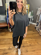 The Haiden Raw Hem Oversized Tee - Multiple Options-Short Sleeves-Zenana IT-39022-Anna Kaytes Boutique, Women's Fashion Boutique in Grinnell, Iowa