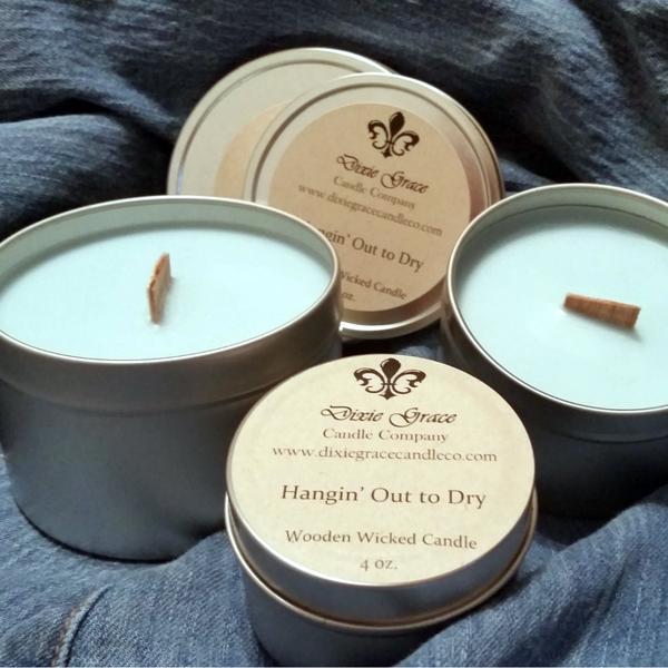 Hangin' Out To Dry Candles-Home & Garden-Anna Kaytes Boutique-Anna Kaytes Boutique, Women's Fashion Boutique in Grinnell, Iowa
