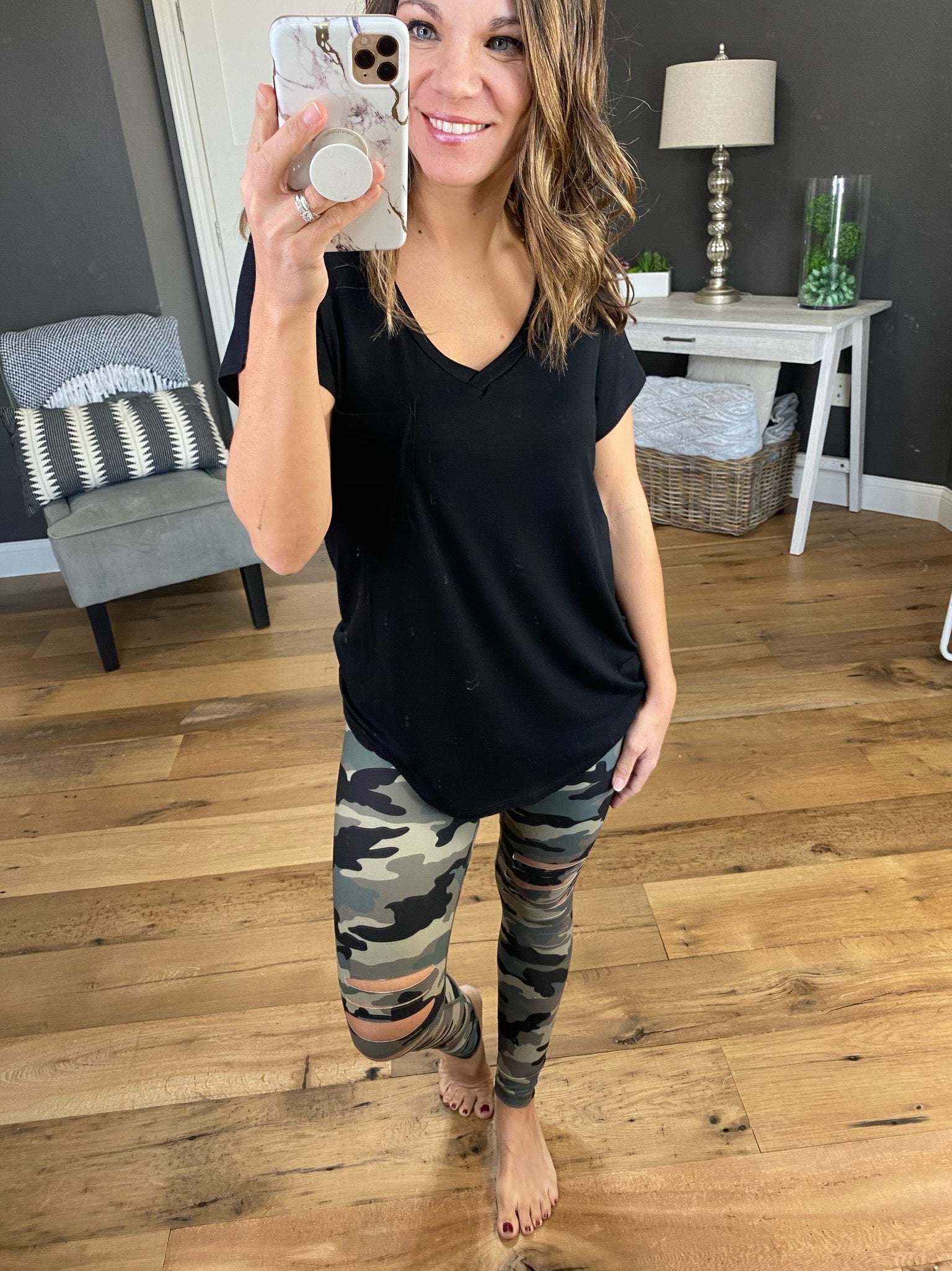 Nice For What Distressed Leggings-Multiple Options-Leggings-Rae Mode P6073/6073A-Anna Kaytes Boutique, Women's Fashion Boutique in Grinnell, Iowa