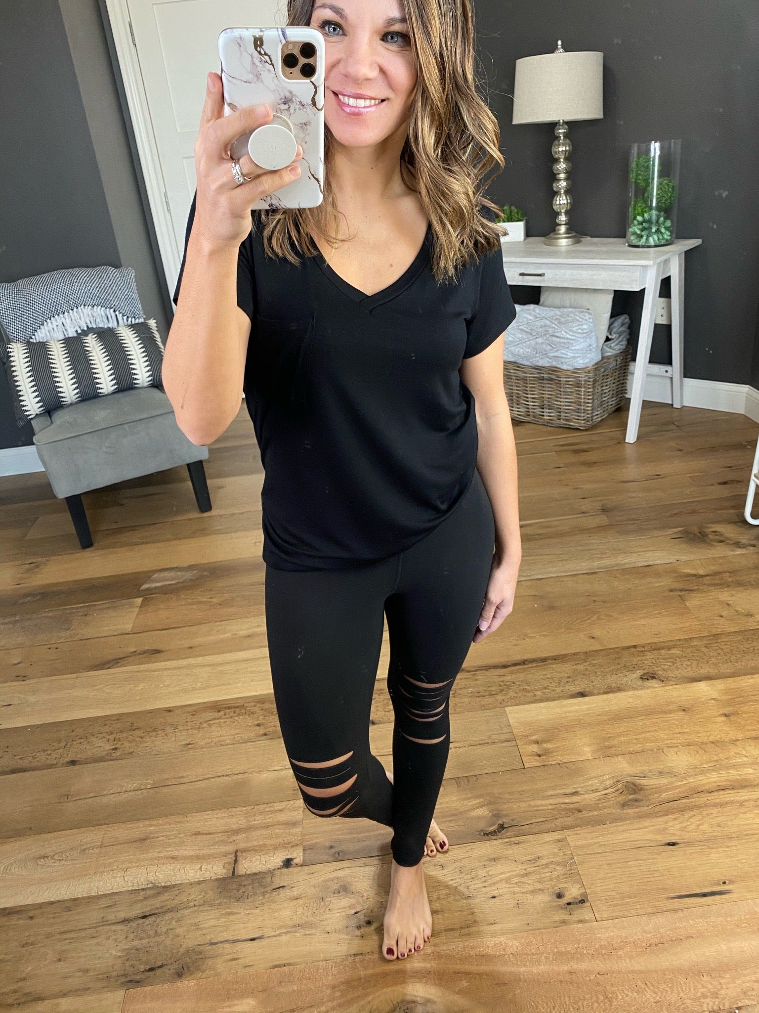 Nice For What Distressed Leggings--Multiple Options – Anna Kaytes
