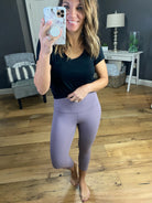 Keep Up The Pace Buttersoft Capri Legging- Multiple Options-Leggings-yelete ACT817083-Anna Kaytes Boutique, Women's Fashion Boutique in Grinnell, Iowa