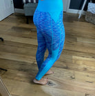 Running Away Blue Mix Leggings-Leggings-yelete ACT826003-CBL-Anna Kaytes Boutique, Women's Fashion Boutique in Grinnell, Iowa