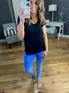 By The Bae Ombre Dip Dye High Waisted Legging with Contrast Stitching- Multiple Options-Leggings-Yelete ACT827001-Anna Kaytes Boutique, Women's Fashion Boutique in Grinnell, Iowa