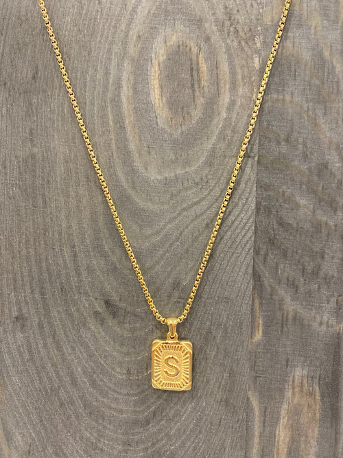 Blogger Inspired Initial Necklace- Multiple Options