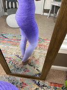 By The Bae Ombre Dip Dye High Waisted Legging with Contrast Stitching- Multiple Options-Leggings-Yelete ACT827001-Anna Kaytes Boutique, Women's Fashion Boutique in Grinnell, Iowa