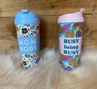 Travel Plans Floral Travel Cups-Multiple Options-Cups-Jadelynn & Brooke-Anna Kaytes Boutique, Women's Fashion Boutique in Grinnell, Iowa