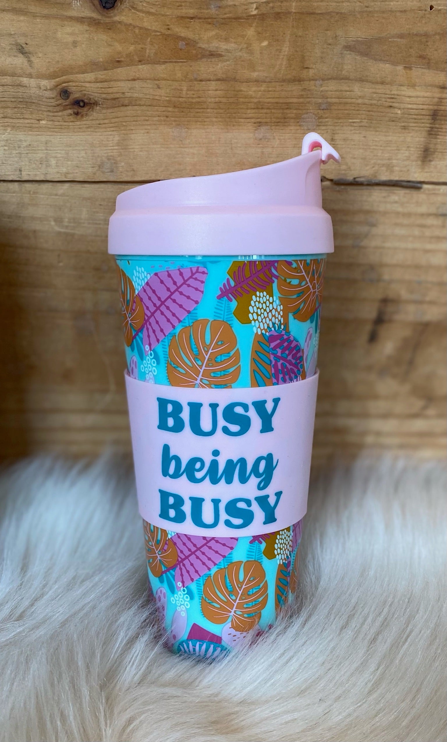 Travel Plans Floral Travel Cups-Multiple Options-Cups-Jadelynn & Brooke-Anna Kaytes Boutique, Women's Fashion Boutique in Grinnell, Iowa