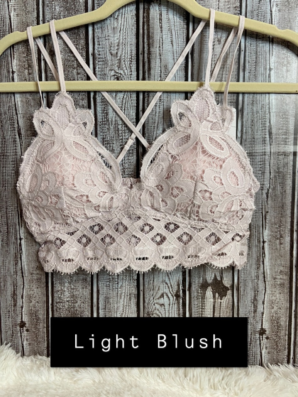 Enchanted Scalloped Bralette - Multiple Options-Bralettes-Anemone FT0918-Anna Kaytes Boutique, Women's Fashion Boutique in Grinnell, Iowa