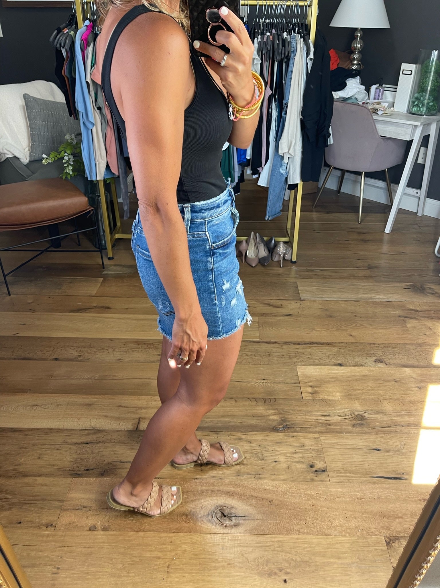 Just My Type Wide-Strap Bodysuit - Multiple Options-Bodysuits-Dress Forum FT2651-Anna Kaytes Boutique, Women's Fashion Boutique in Grinnell, Iowa