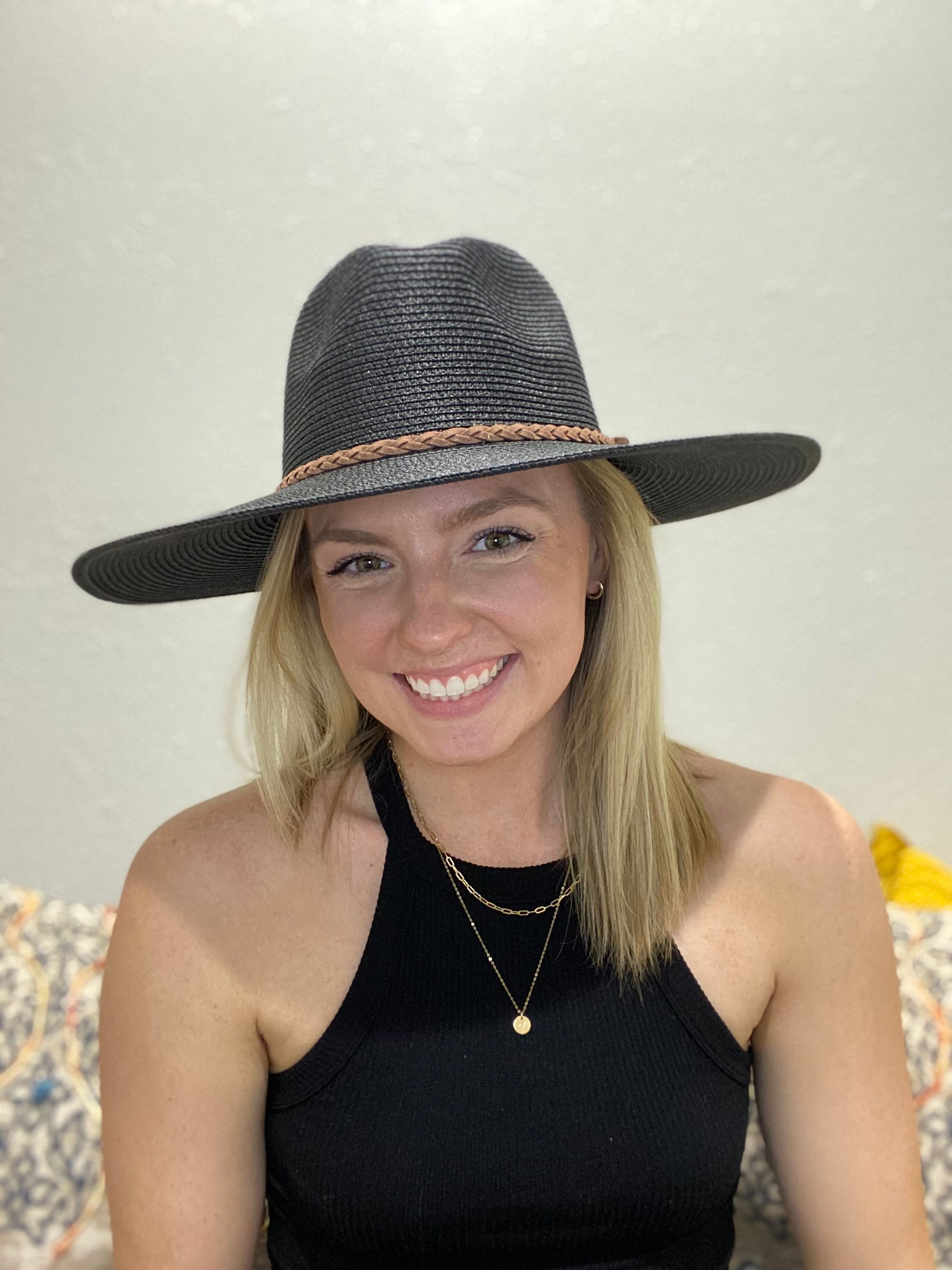 The Valerie Hat with Braid Detail- Multiple Options-Hats-Anna Kaytes Boutique-Anna Kaytes Boutique, Women's Fashion Boutique in Grinnell, Iowa