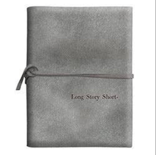 "Long Story Short" Suede Journal