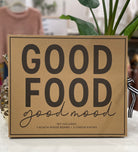 Good Food Wood Board & Cheese Knives Set-Home & Garden-Creative Brands-Anna Kaytes Boutique, Women's Fashion Boutique in Grinnell, Iowa