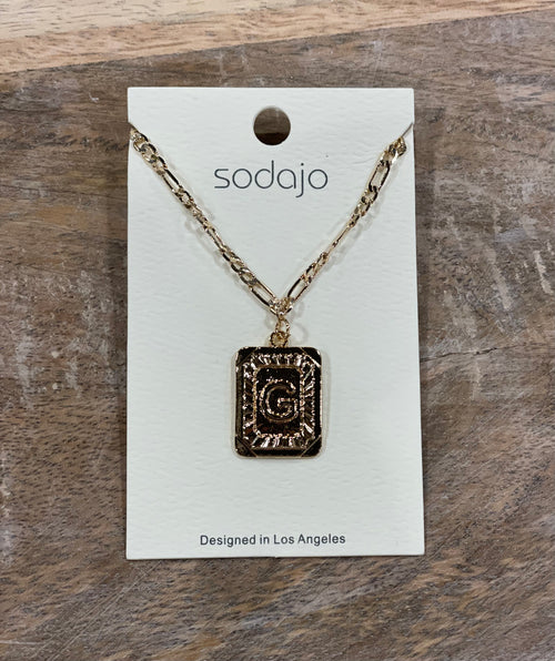 Blogger Inspired Initial Necklace 2.0