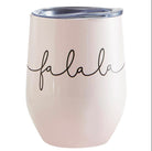 "Falala" Wine Tumbler-Drinkware-Santa Barbara Design-Anna Kaytes Boutique, Women's Fashion Boutique in Grinnell, Iowa