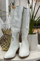 Nelly Western Boots - White-Boots-Miracle Miles- INLAY-Anna Kaytes Boutique, Women's Fashion Boutique in Grinnell, Iowa